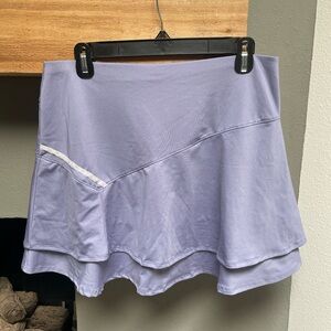 Lucky in Love Asymmetrical Lavender Skirt